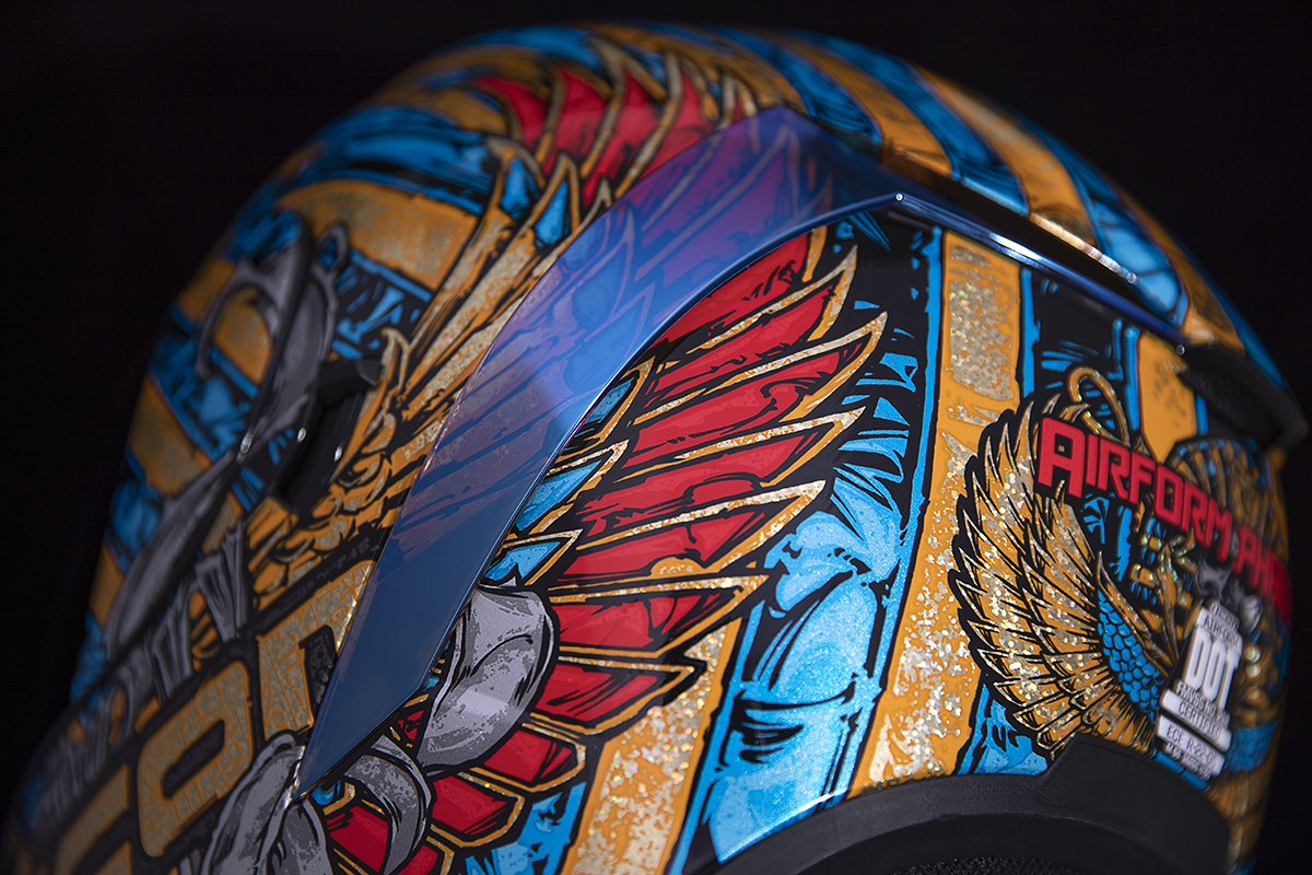 Casco ICON Airform™ - Faraón - Dorado - Grande 0101-14088
