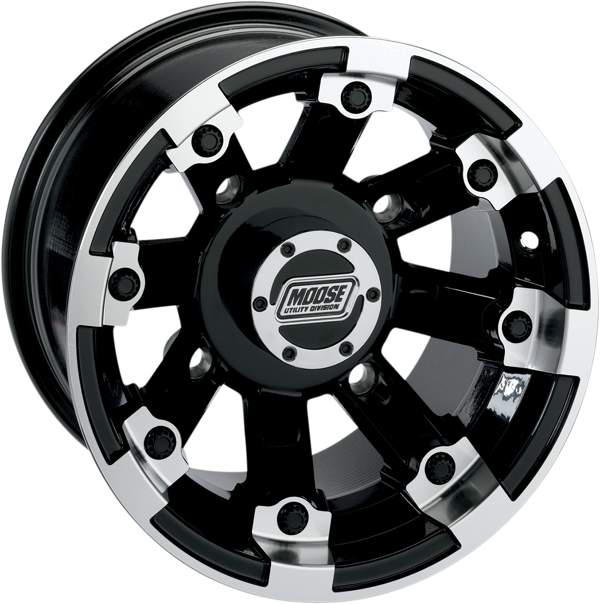Rueda MOOSE UTILITY - 393X - Delantera - Negra - 14x7 - 4/110 - 4+3 393147110GBML4