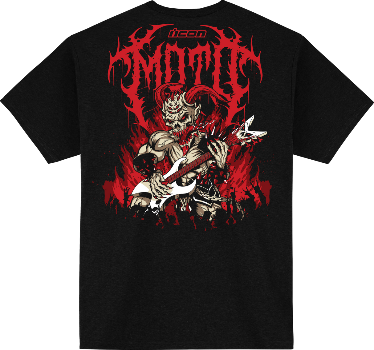 Camiseta ICON Blegh - Negra - Talla grande 3030-24265