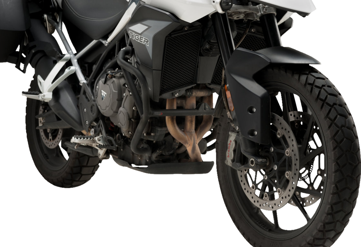 Protectores de motor PUIG HI-TECH PARTS - Negro 20384N