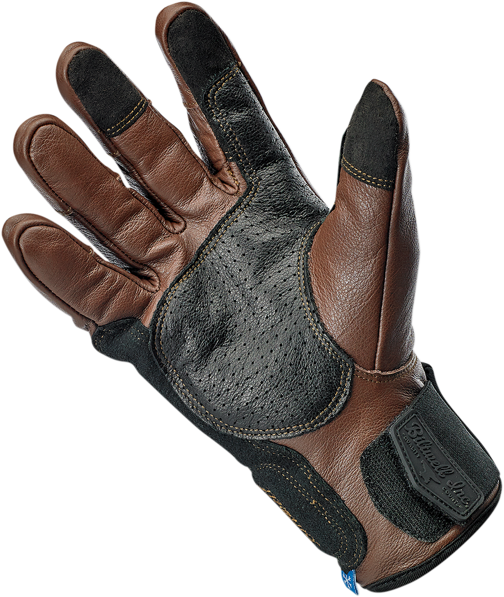 Guantes BILTWELL Belden - Chocolate/Negro - Grandes 1505-0201-304