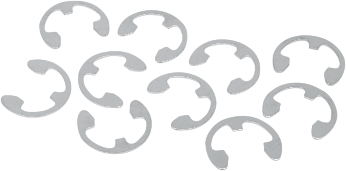 Retenedor de tuerca de eje trasero DRAG SPECIALTIES (paquete de 10) W16-0336-C