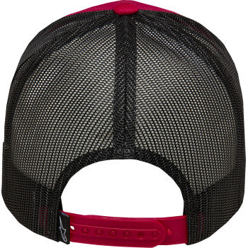 Gorra Dunker de ALPINESTARS - Rojo/Negro - Talla única 1214-81717-3010-OS