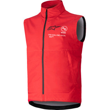 Chaleco Softshell Techstar de ALPINESTARS - Rojo - Pequeño 3700325-3010-S