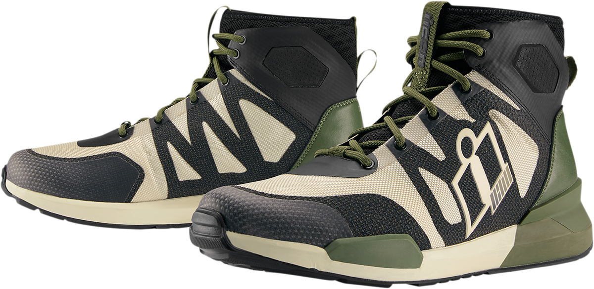 Zapatillas ICON Hooligan - Verde - Talla 10 3403-1094