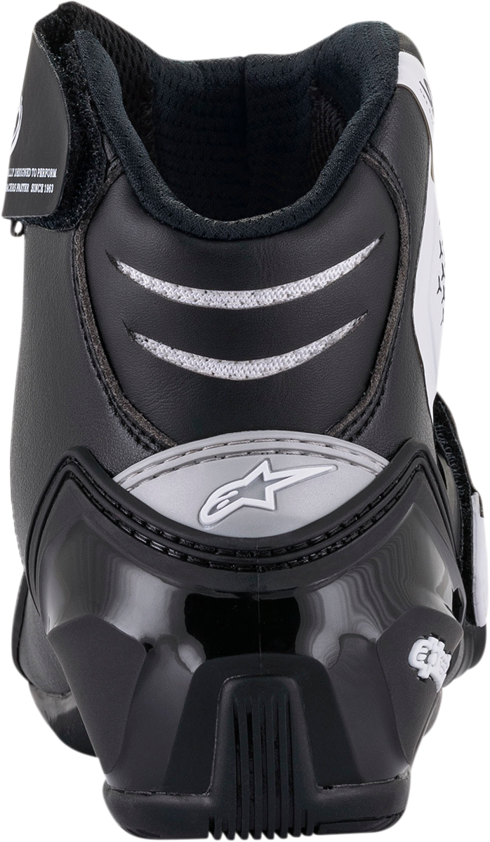 Botas ALPINESTARS SMX-1 R v2 - Negro/Blanco - Talla EE. UU. 5 / Talla UE 38 2224521-12-38
