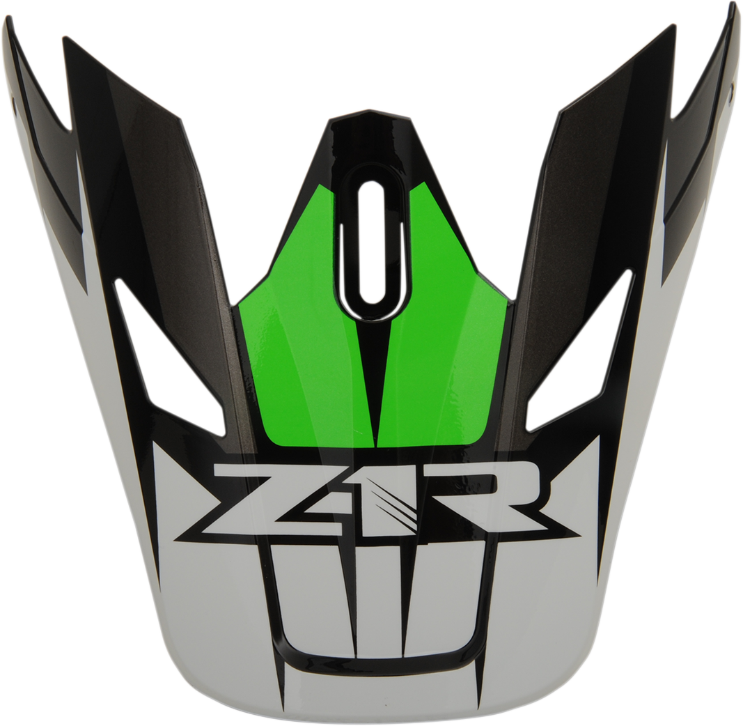 Kit de visera Z1R Rise - Ascend - Verde 0132-1248