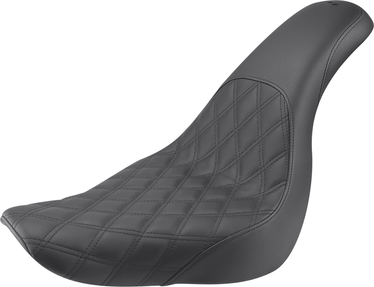 Asiento SADDLEMEN Profiler - Delantero enrejado/Trasero liso - Negro 818-29-149