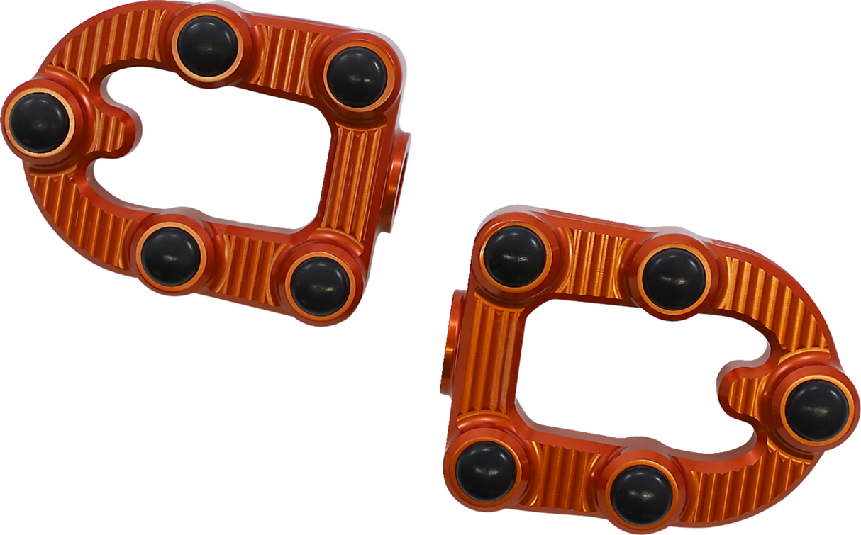 Reposapiés para conductor ARLEN NESS MX - Naranja 07-969