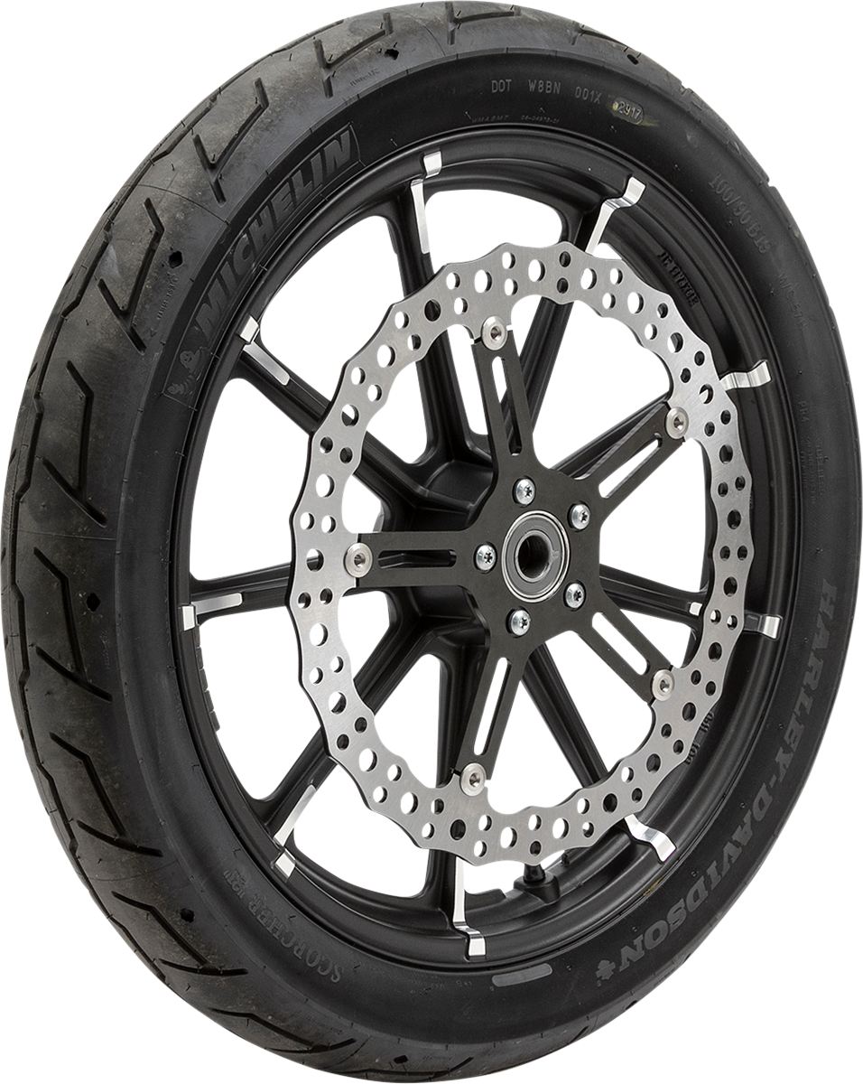 Rotor de freno dentado ARLEN NESS - 15" - Derecho - Montaje en buje 02-995