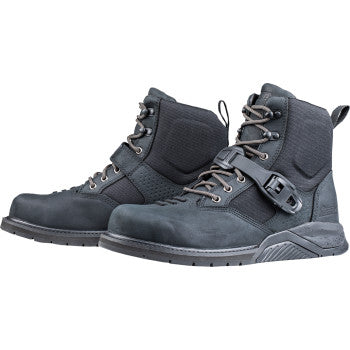 ICON Superduty6 Safety Toe Boots - Black - US 8 3403-1377