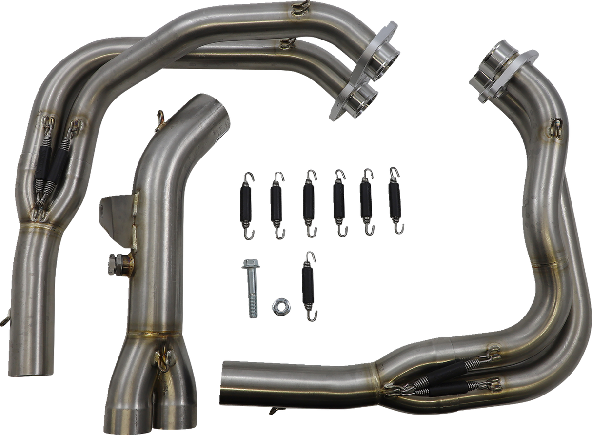 Kawasaki Z900 2017-2024 Exhaust Headers, Akrapovic Stainless Steel E-K9R2