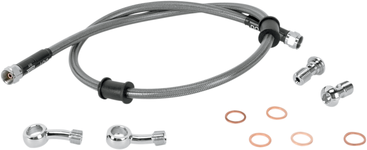 Latiguillo de freno MOOSE RACING - Trasero - Acero inoxidable - KLR 650 KAW-6031R