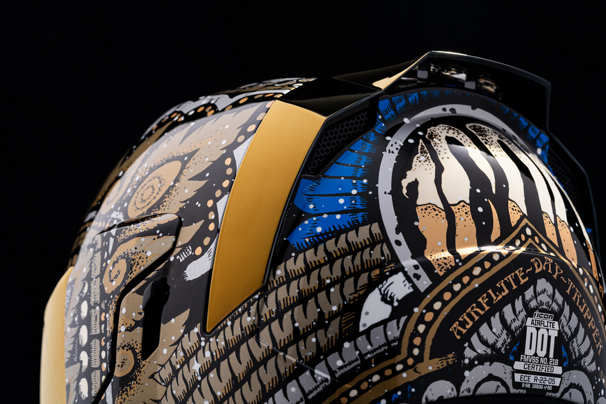 Casco ICON Airflite™ - DayTripper - Dorado - Mediano 0101-14701
