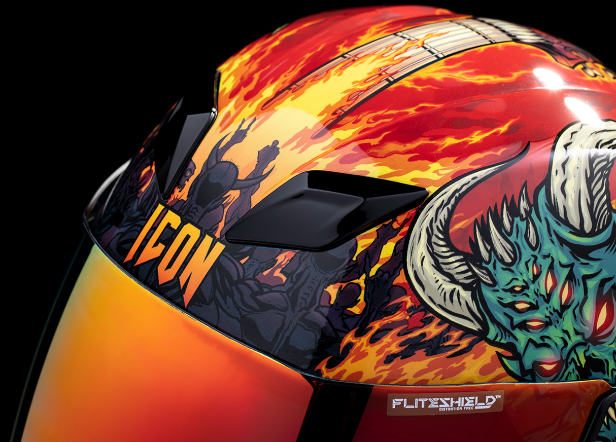 Casco ICON Airflite™ - Blegh - MIPS® - Rojo - Grande 0101-16923