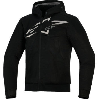 ALPINESTARS Chrome Super Airflow Hoodie - Black/Dark Gray/White - Large 4200226-102-L