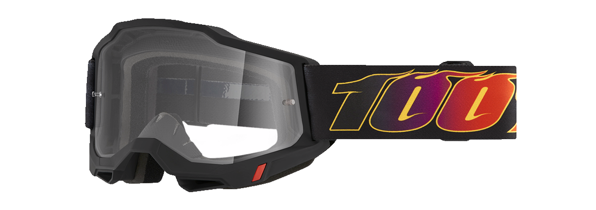 Gafas 100% Accuri 2 - El Diablo - Transparente 50013-00026