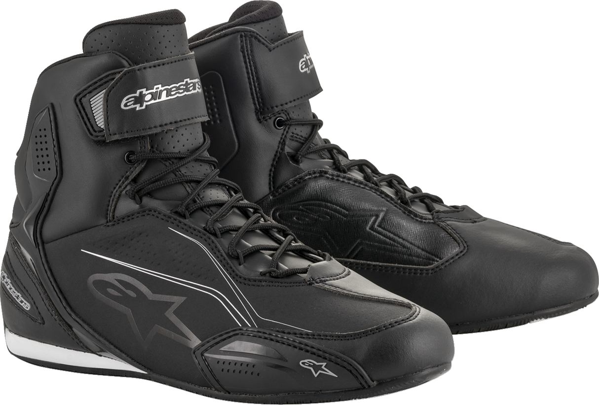 Zapatillas ALPINESTARS Stella Faster-3 para mujer - Negro/Plateado - Talla 8 de EE. UU. 2510419119-8