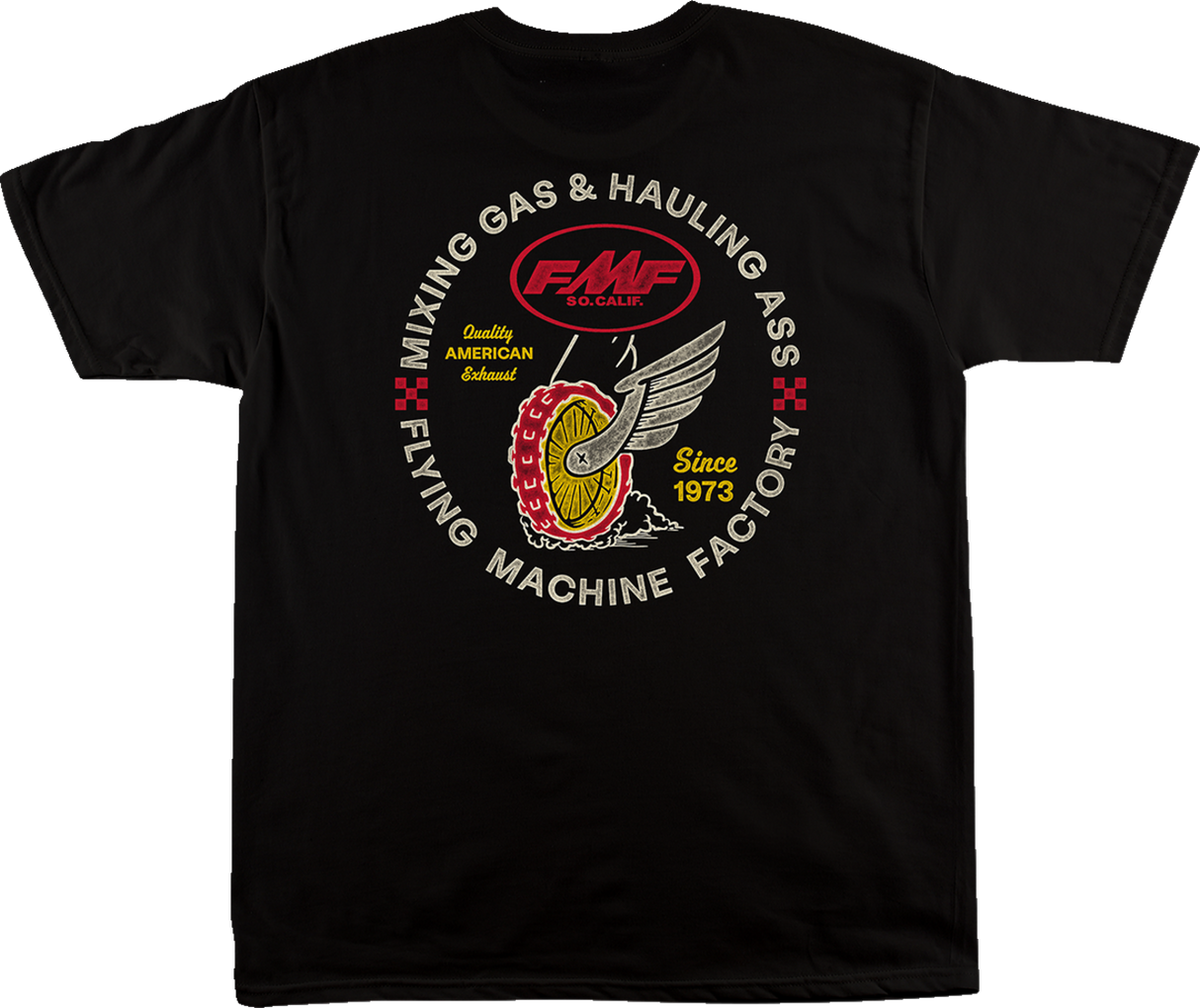 Camiseta de vuelo FMF - Negra - Grande SP23118905BLKL 3030-23059