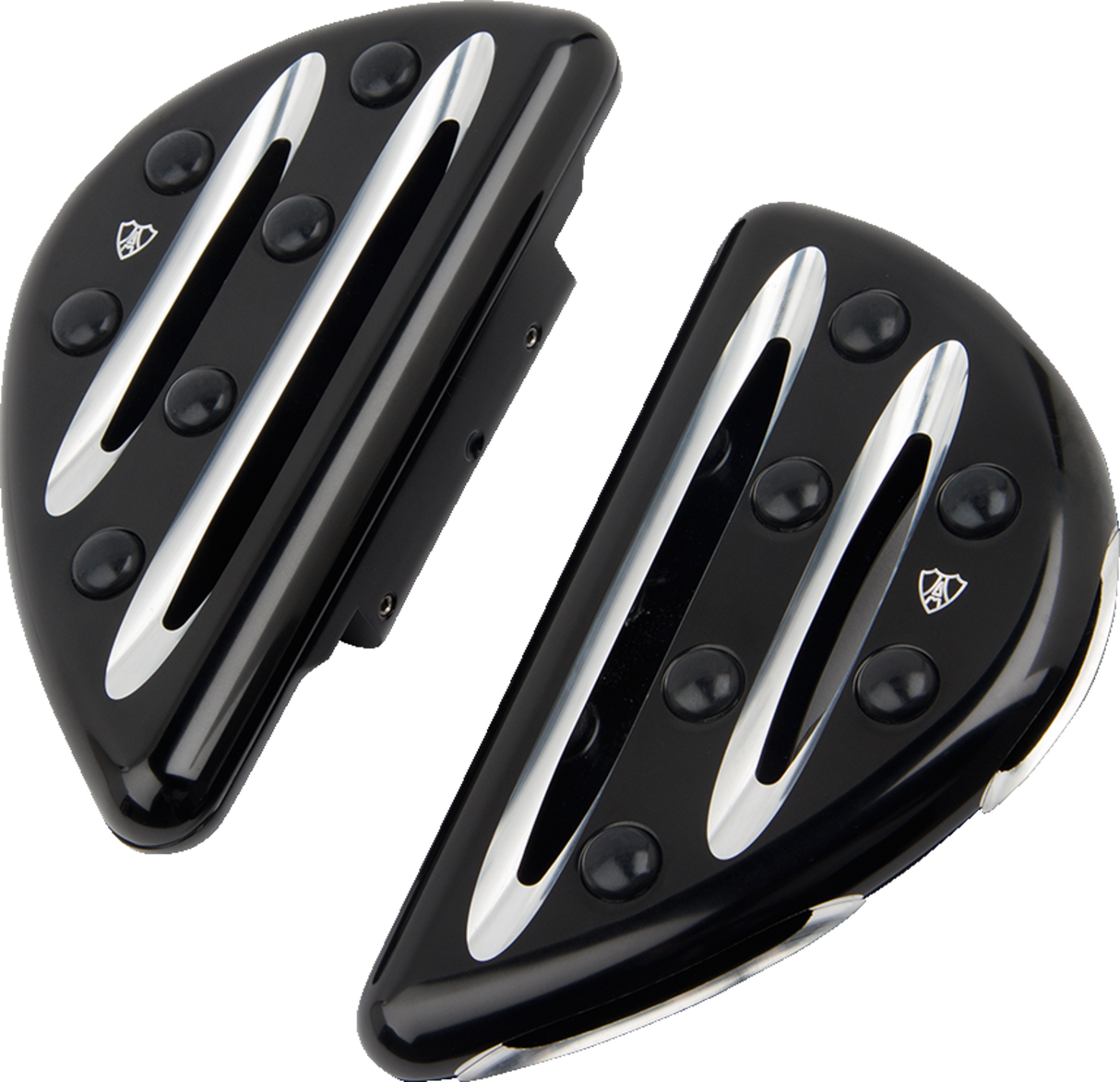 Suelos para pasajeros ARLEN NESS - Corte profundo - Negro 06-867