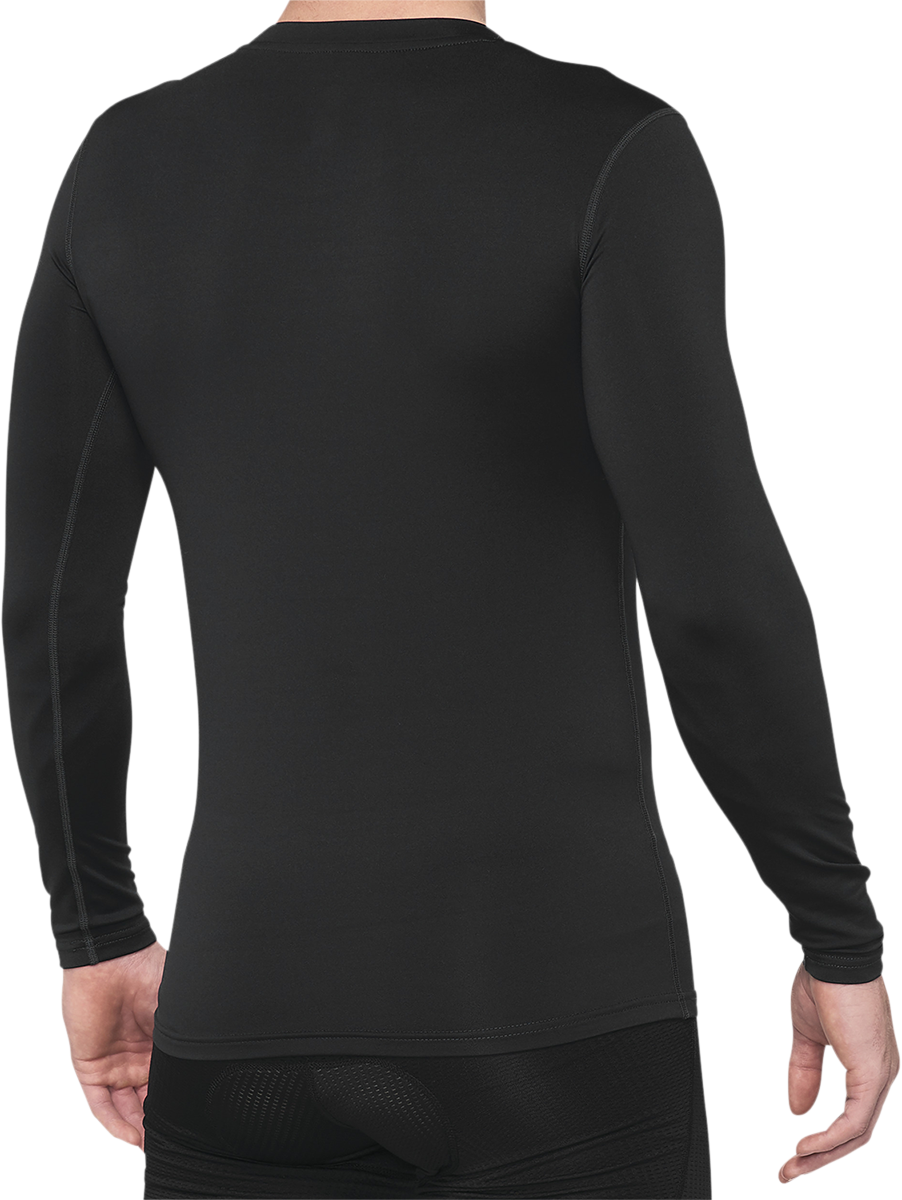 Camiseta 100% Basecamp - Manga larga - Negra - Talla pequeña 40045-00000