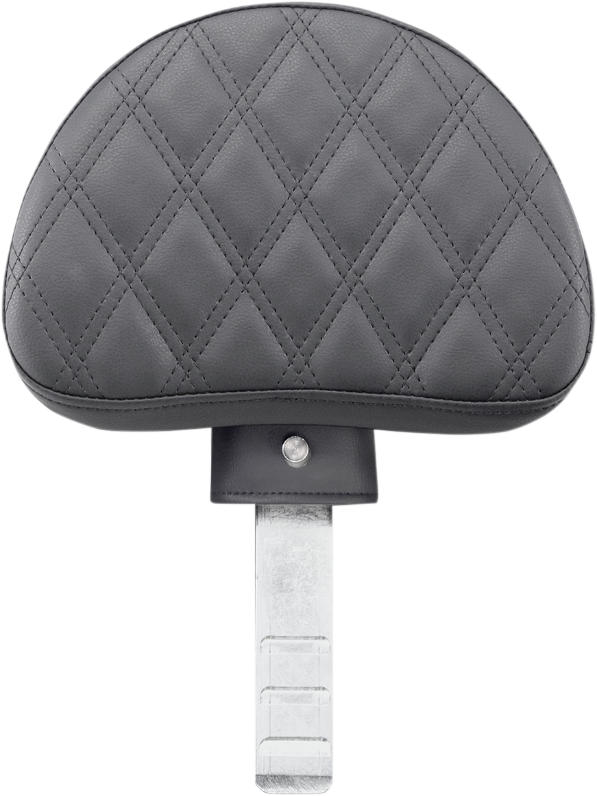 Respaldo del conductor SADDLEMEN - Costuras enrejadas - Negro 11567LS
