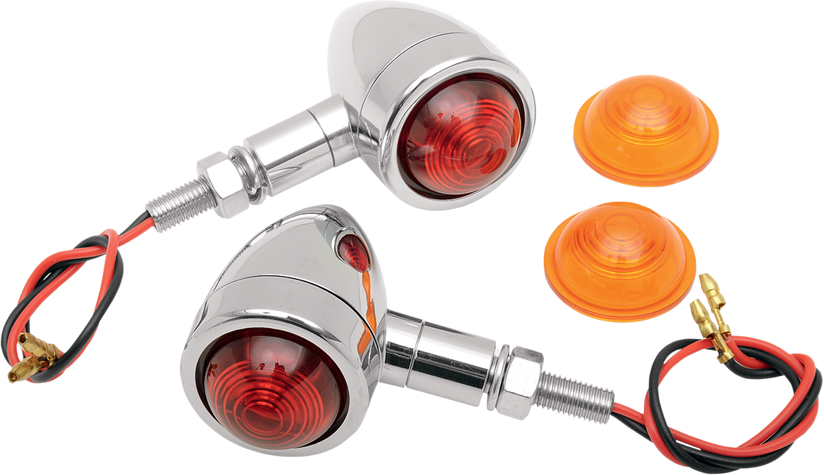 Kit de minifaro DRAG SPECIALTIES - Ámbar/Rojo 20-65921