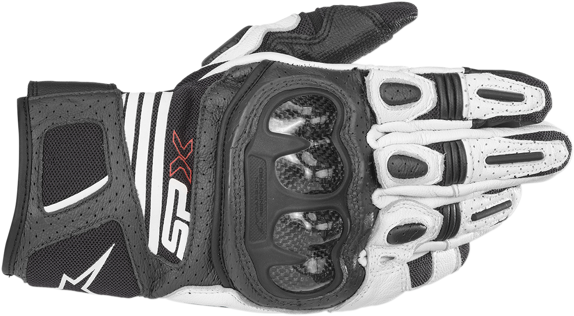 Guantes ALPINESTARS SPX AC V2 - Negro/Blanco - XL 3567319-12-XL