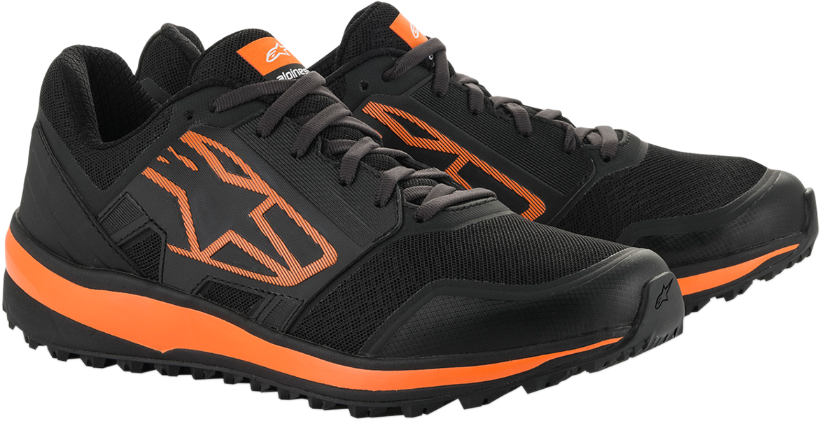 Zapatillas de trail ALPINESTARS Meta - Negro/Naranja - Talla 11.5 (EE. UU.) 2654820-14-11.5