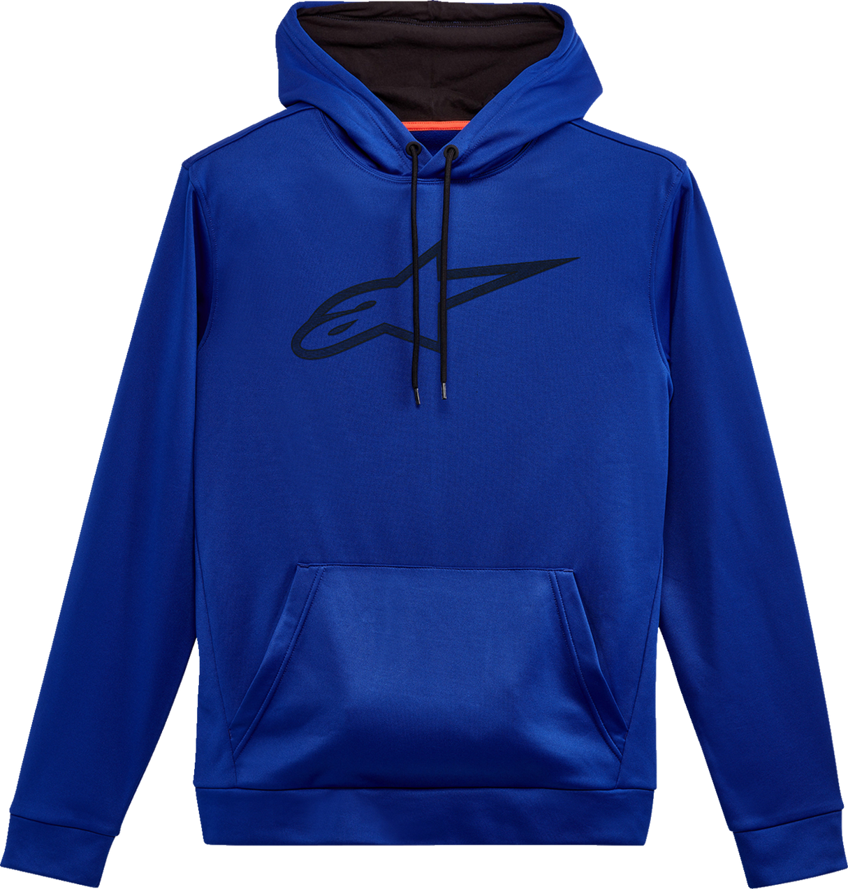 Sudadera deportiva con capucha ALPINESTARS Inception - Azul rey/Negro - Talla grande 1232-515007910L