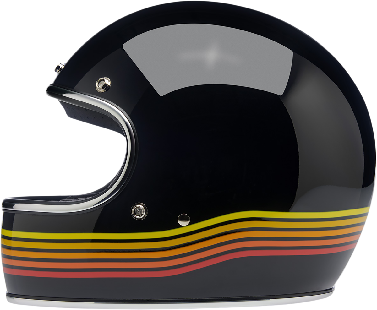Casco BILTWELL Gringo - Negro brillante Spectrum - Pequeño 1002-536-102