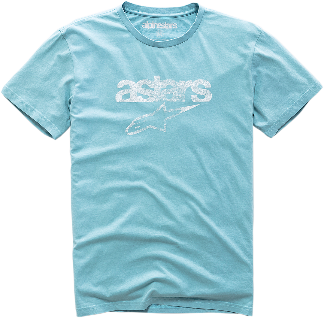 Camiseta premium ALPINESTARS Heritage Blaze - Azul descolorido - 2XL 12107300290762X