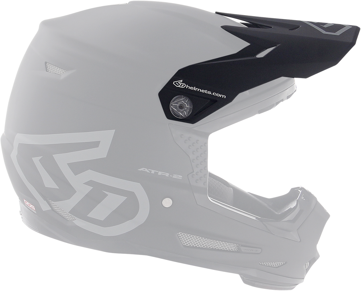 Visera 6D ATR-2Y - Negro mate 72-4114