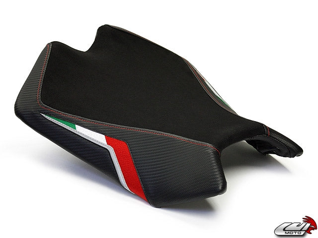 Funda de asiento delantero Luimoto, edición Team Italia para Aprilia RSV4 2009-2020