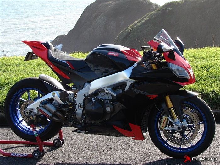 Funda de asiento delantero Luimoto, edición Team Italia para Aprilia RSV4 2009-2020