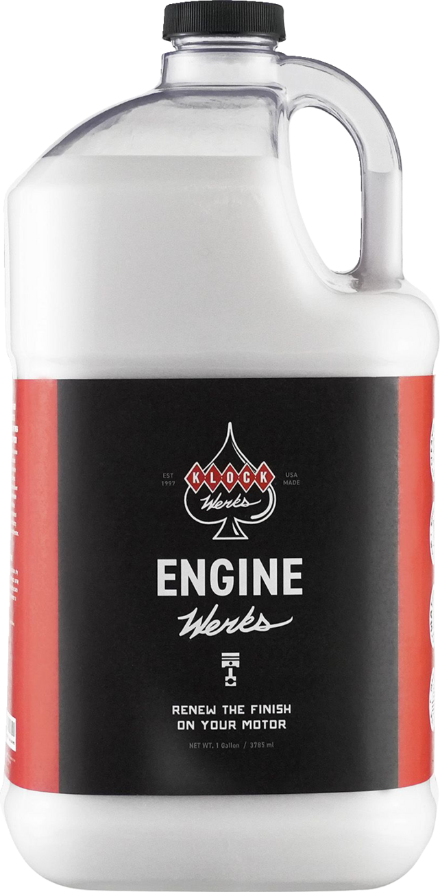 Limpiador KLOCK WERKS Engine Werks - 1 galón estadounidense. KWK-ENGINE-GAL