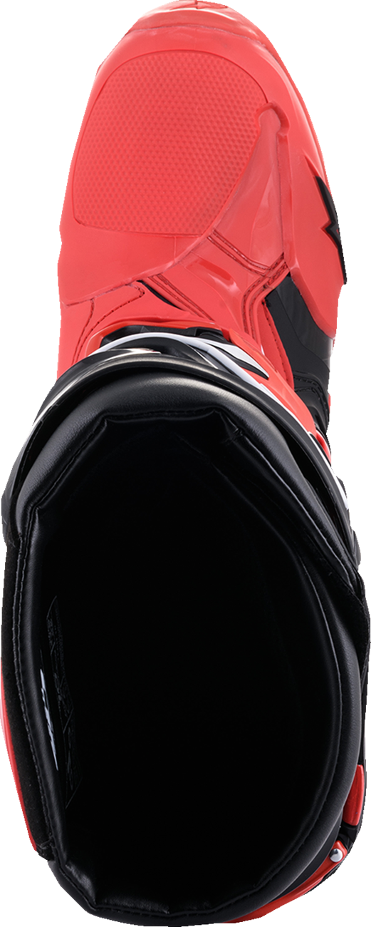 Botas ALPINESTARS Tech 10 Acumen - Negro/Rojo - Talla 10 de EE. UU. 2010020-312-10