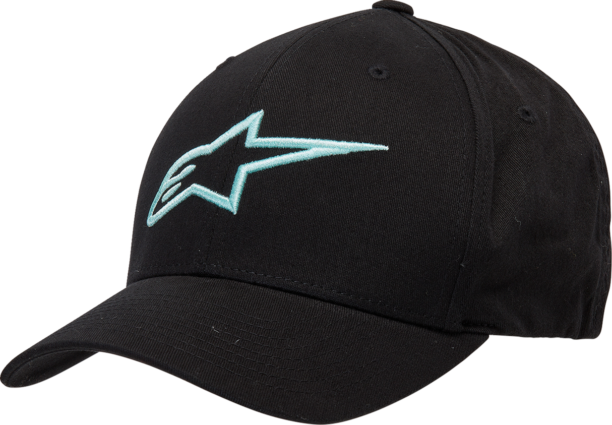 Gorra ALPINESTARS Ageless Curve - Negro/Agua clara - L/XL 1017810101177LX