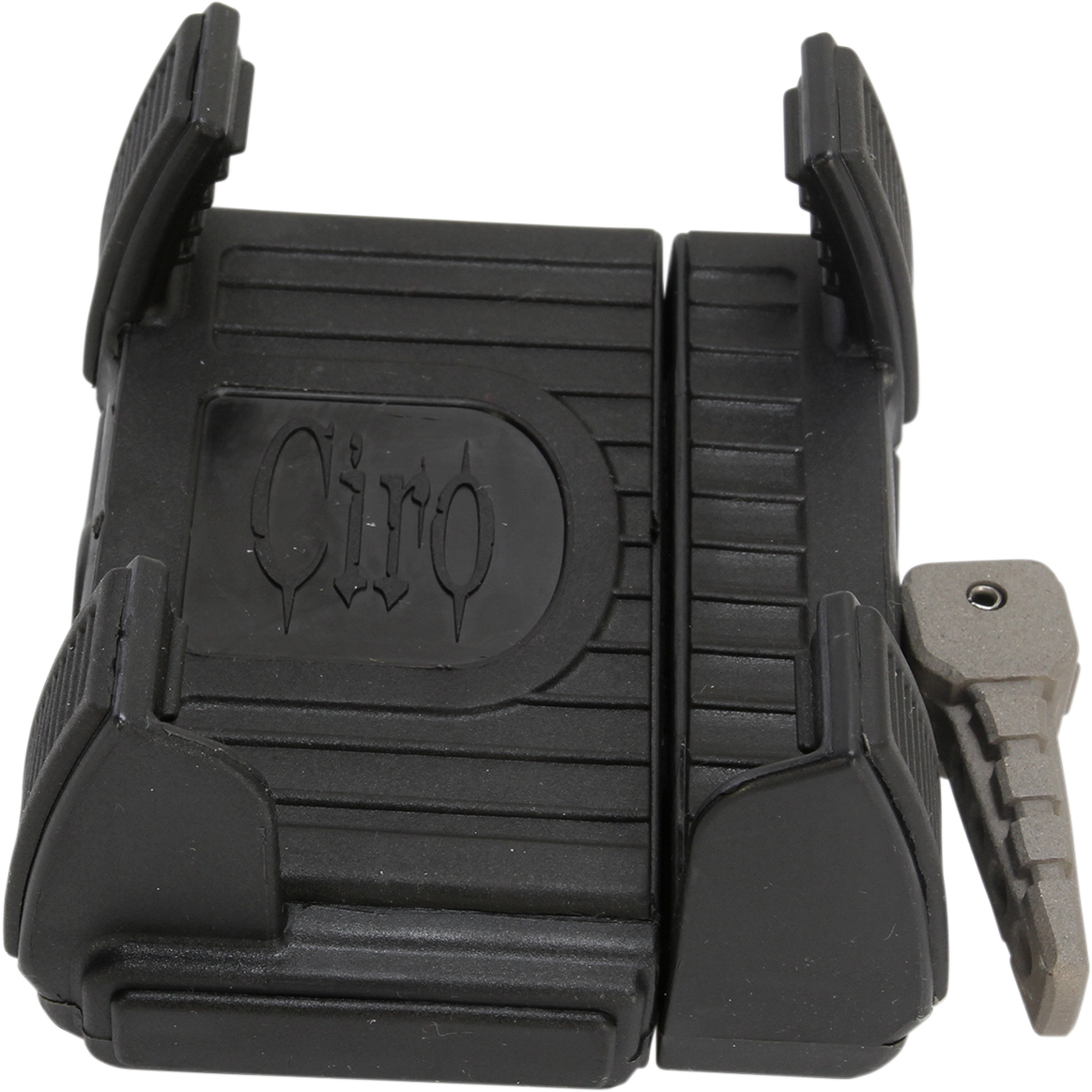 Soporte para smartphone/GPS CIRO - sin cargador - Cromado 50310