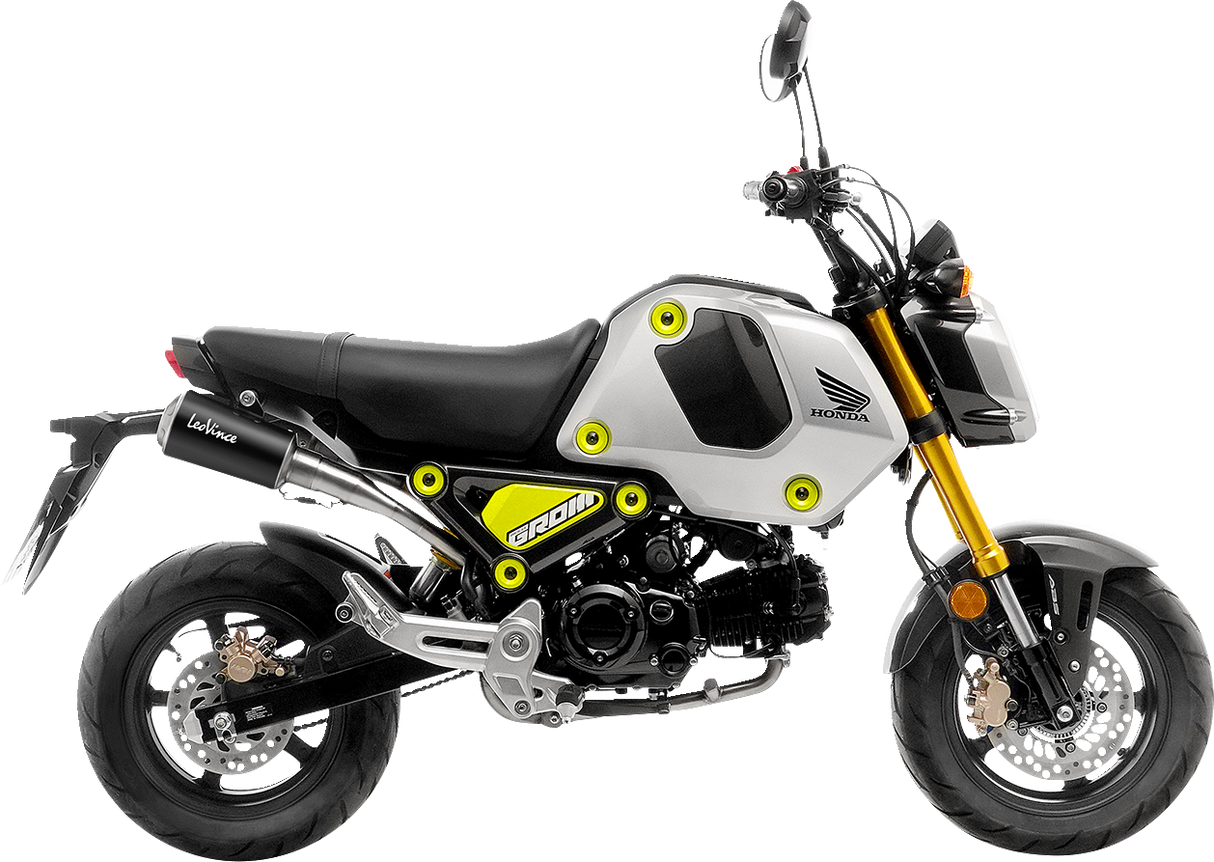 Escape LEOVINCE LV-10 - Negro MSX125 Grom 2022-2024 15253B