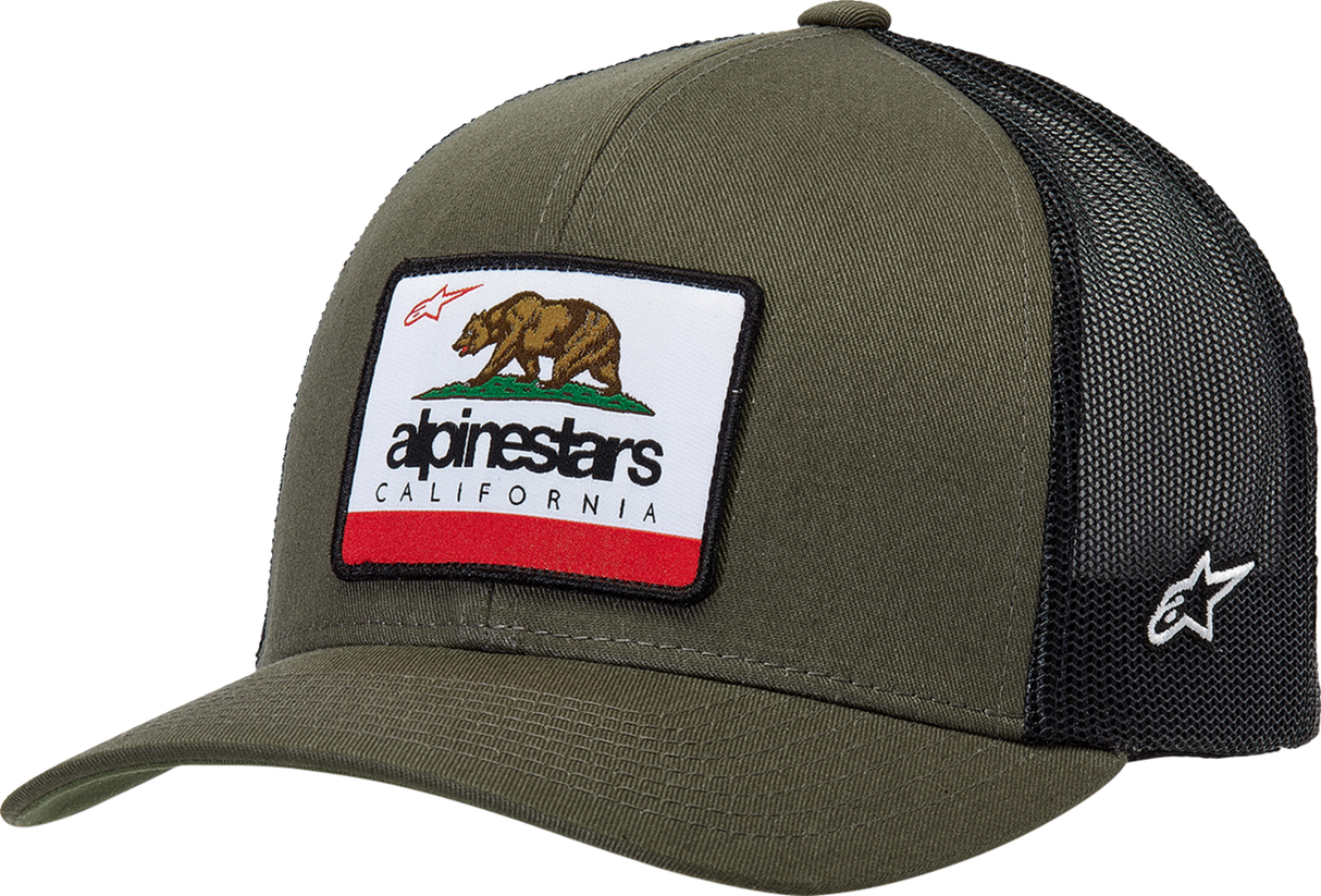 Gorra ALPINESTARS Cali 2.0 - Militar/Negro - Talla única 1212810506910OS