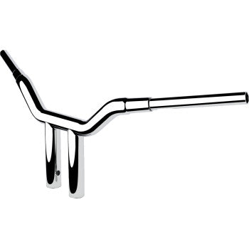 LA CHOPPERS Handlebar - Kage Fighter - 10" - Chrome Glide/ King 2024 LA-7345-10