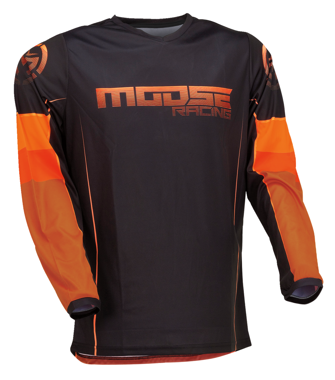 Camiseta MOOSE RACING Qualifier® - Naranja/Gris - Talla pequeña 2910-7196