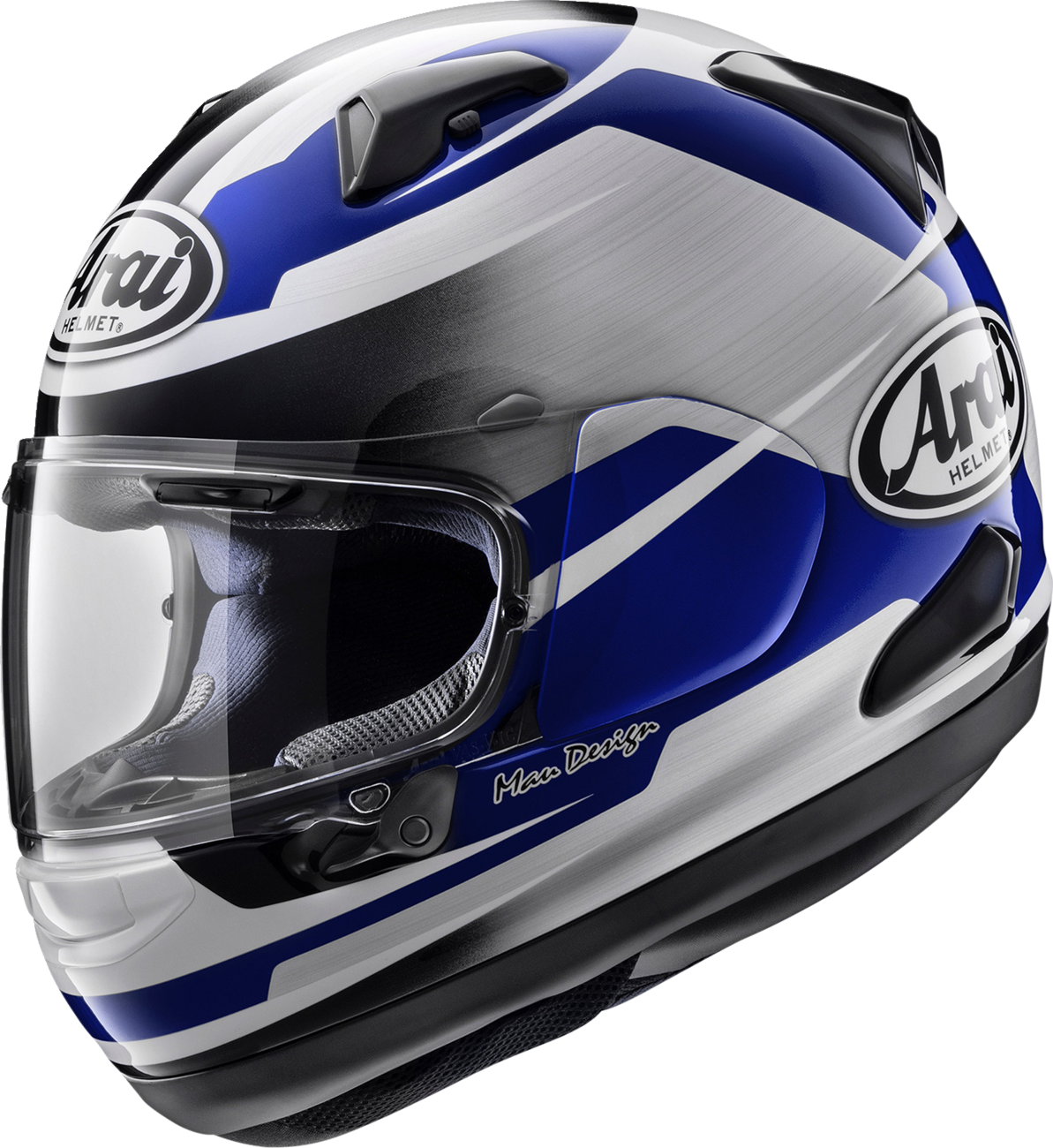 Casco de motocicleta ARAI Quantum-X - Acero - Azul - Mediano 0101-15744