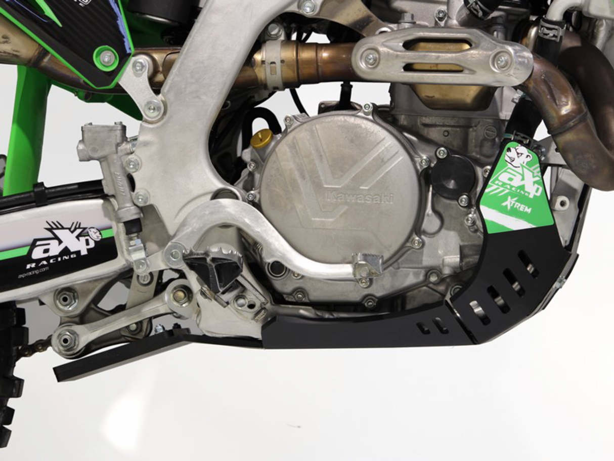 Placa de protección AXP RACING Xtrem - Negra - Kawasaki - KX 450/450X AX1677