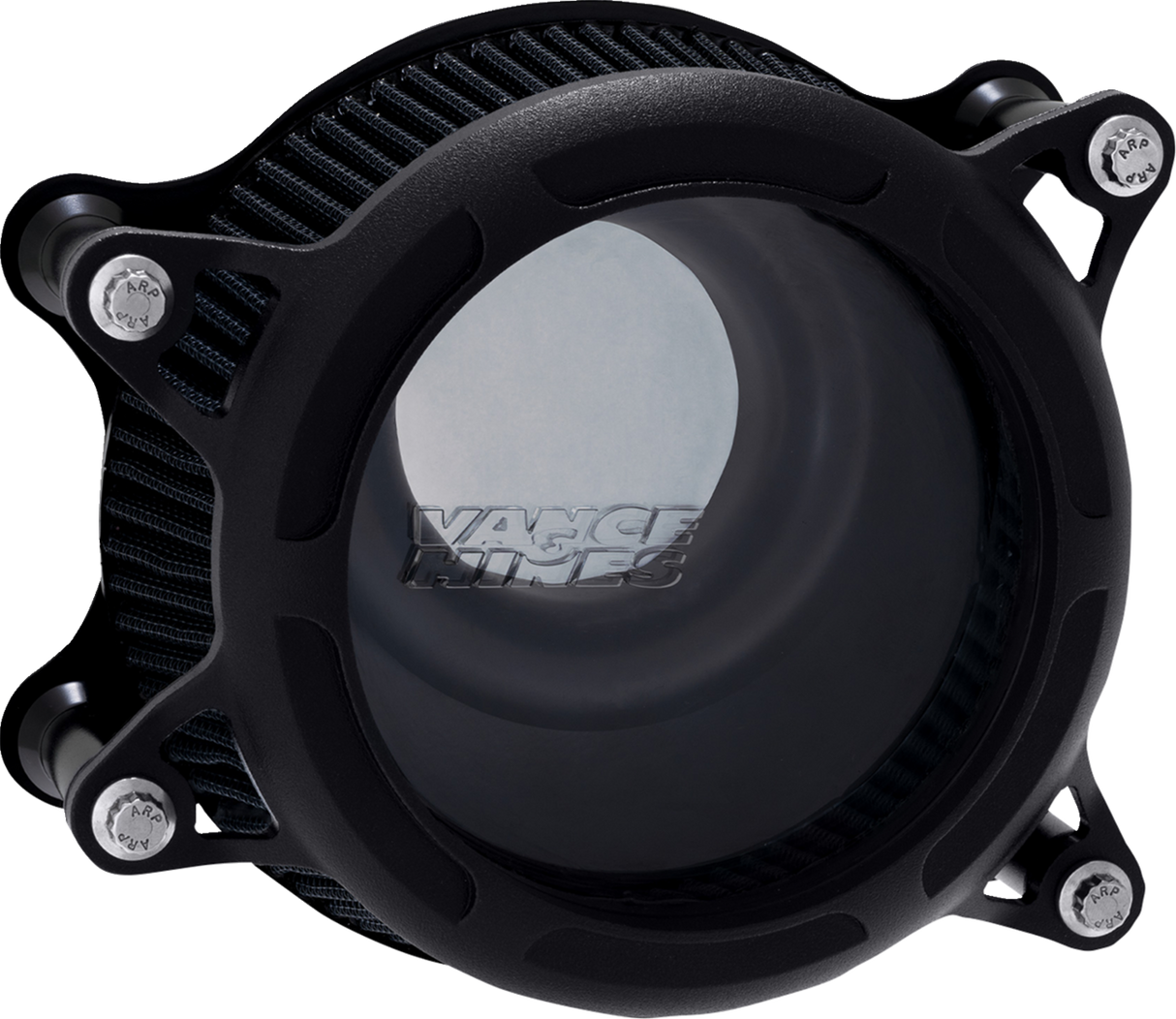 Filtro de aire VANCE & HINES VO2 Insight - M8 - Negro arrugado Softail / Glide 2017-2024 41077