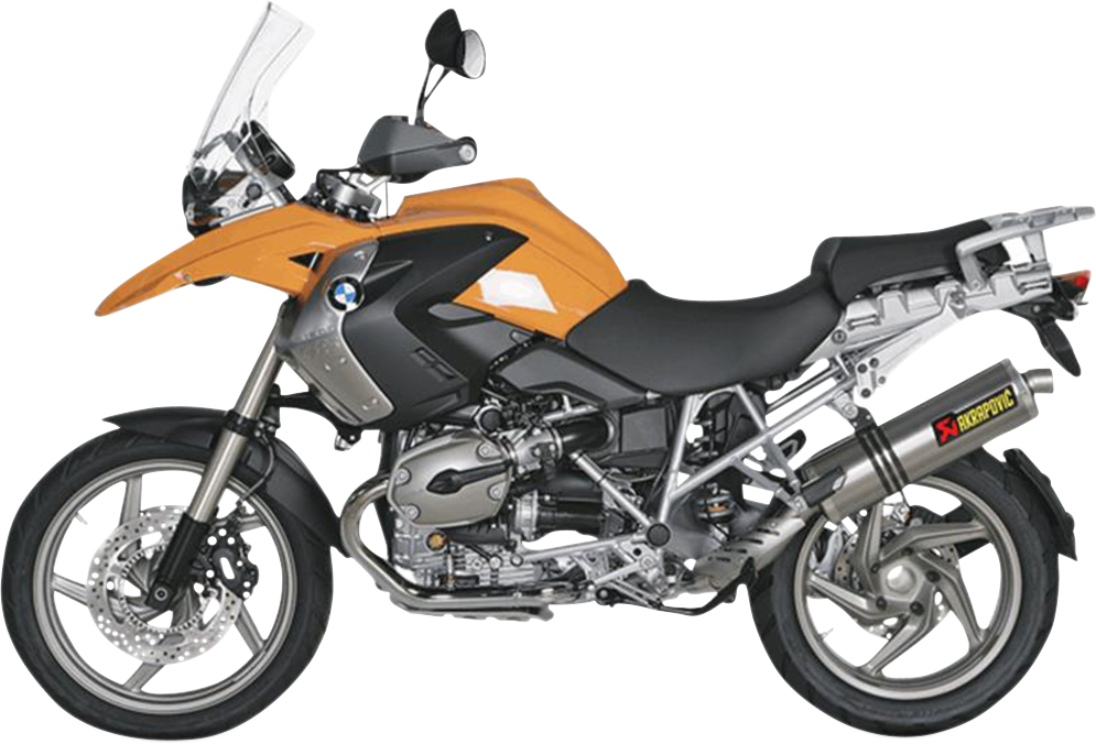 AKRAPOVIC Muffler - Titanium R1200 GS 2004-2009 S-B12SO2-HLTT 1811-2596