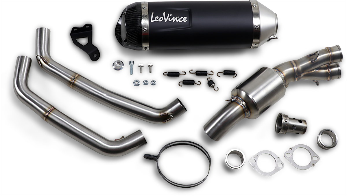 LEOVINCE LV One Evo Black Edition Exhaust MT-07/XSR 700/FZ-07 14251EB