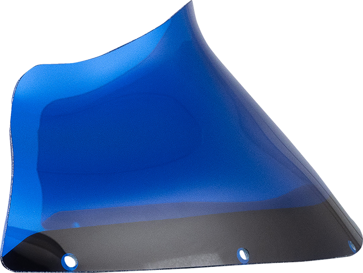 KLOCK WERKS Kolor Flare™ Windshield - 9" - Blue - FXRP KWW-02-0615