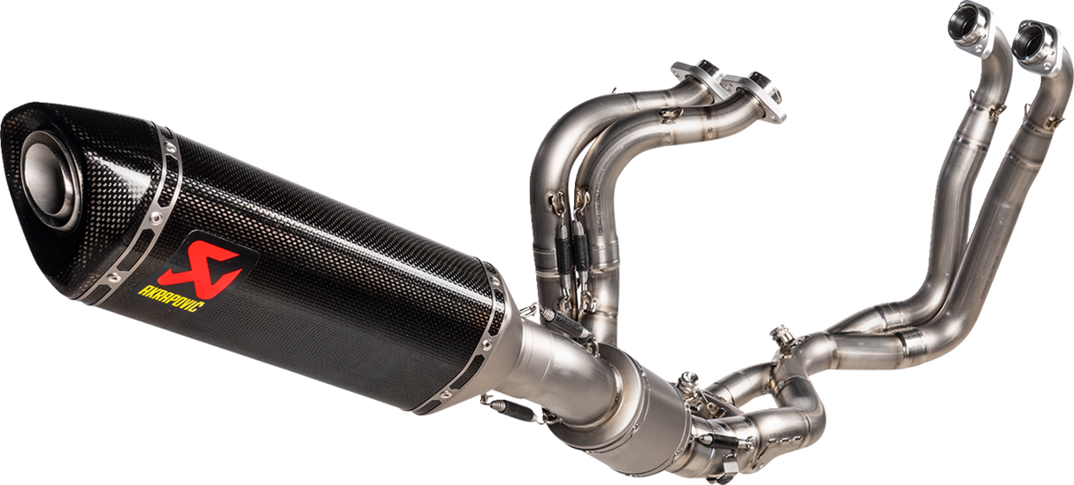 Tubo de conexión AKRAPOVIC Track Day para Aprilia Tuono V4 1100 2021-2024 L-A10E11/TD